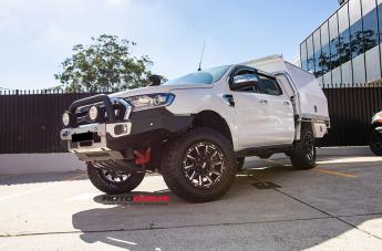 FORD RANGER GD05 MATTE BLACK MILLED ACCENTS